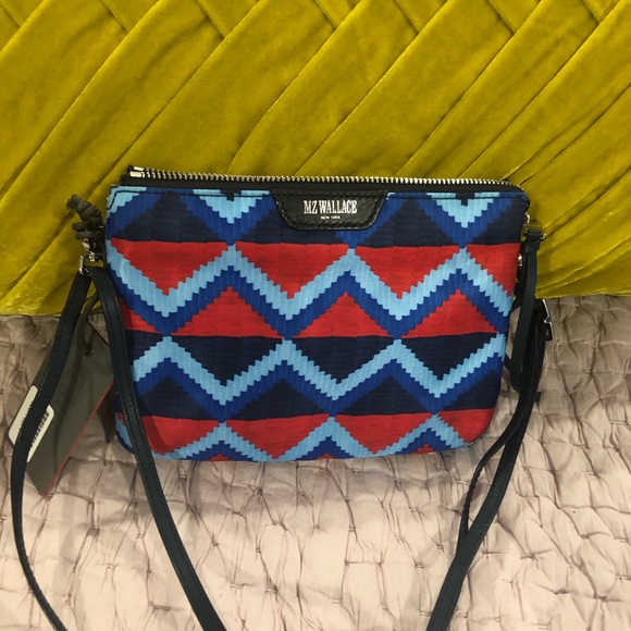 NWT MZ Wallace Zig Zag Pippa with Dust Bag - Picture 3 of 8